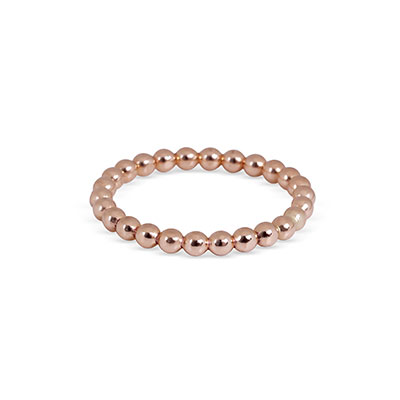 Rose Gold Ball Chain Band